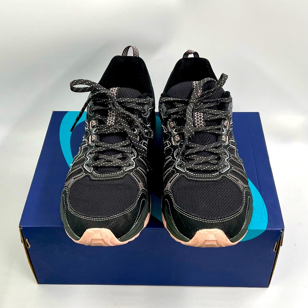 Asics Gel Venture 7 Women's Shoes Size 10 Wide Black/pink